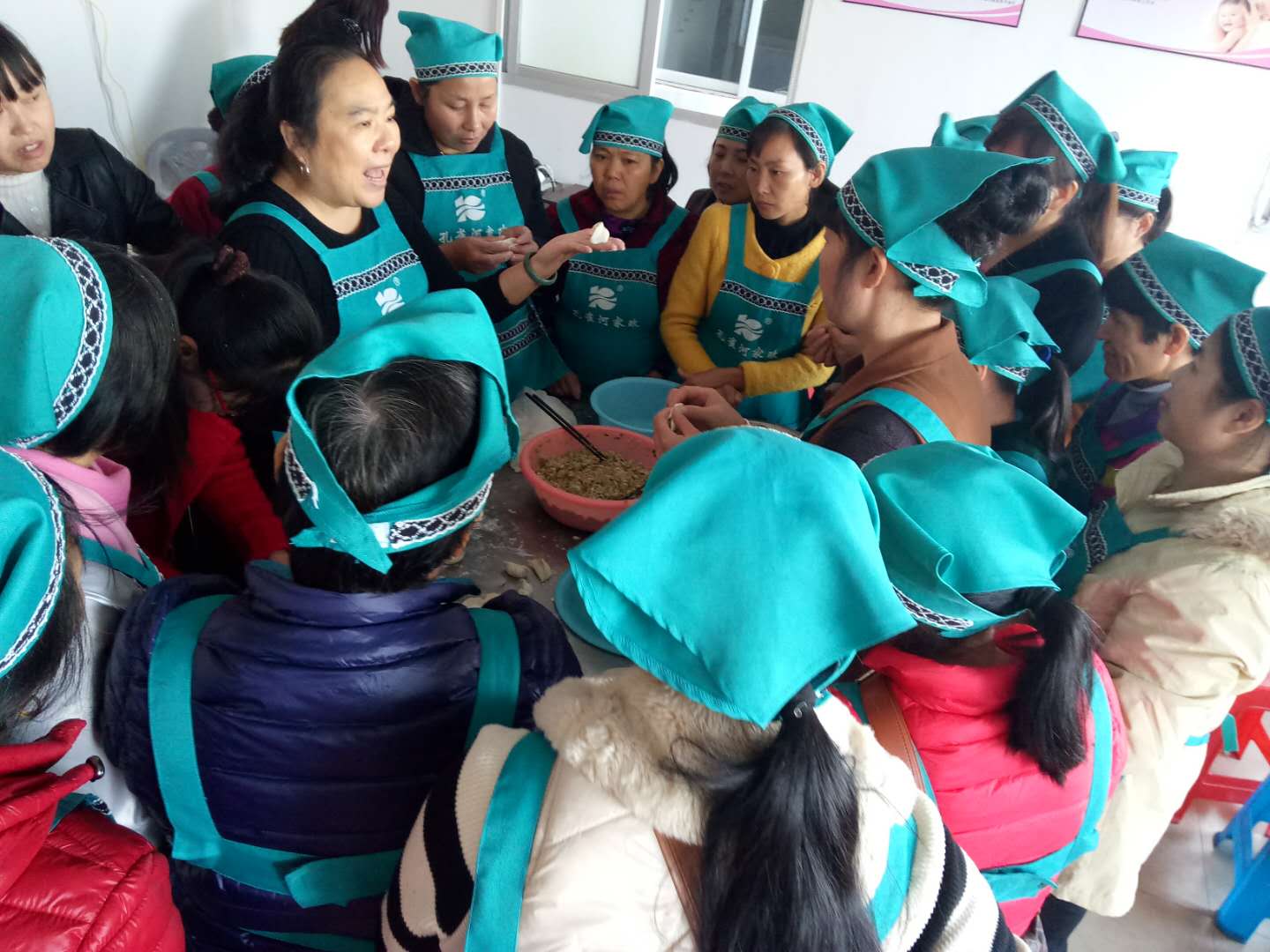 特色面點培訓激情高 孔雀河好保姆好月嫂